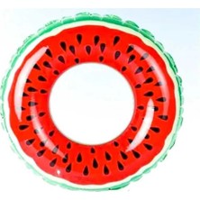 Top Rock Store Karpuz Desenli Simit 55 cm Eğlenceli ve Renkli Tasarım Keyifli Anlar Için
