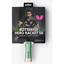 Butterfly Hero Racket S6 Masa Tenisi Raketi 6251760002