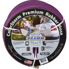 17006 Colorstorm Kauçuk Bahçe Hortumu, 5/8" X50', Berry