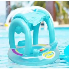 Top Rock Store Gölgelikli Oyuncaklı Bebek Deniz Simidi Oturaklı Oyuncaklı Eğlenceli ve Keyifli Anlar Için
