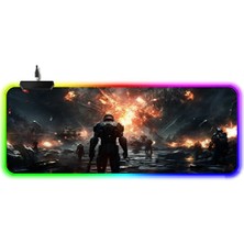 Preo Gmp-07 Rgb Mouse Pad-Mouse Set