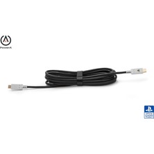 Usb-C-3 M Kablo Playstation®5 Için, Şarj ve Oyun, Şarj, Dualsense Edge Uyumlu, Psvr2 Uyumlu, Ps