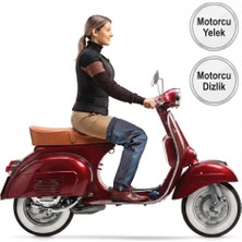 Markaflex 2 Ürün Motosiklet Termal Isı Yalıtımlı Motorcu Koruma Yeleği ve Koruyucu Dizlik Yağmurluk Pantolon