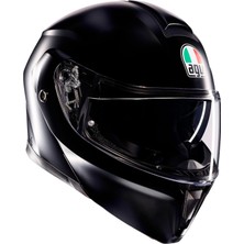 Streetmodular Motosiklet Kaskı Çene Açılır Kask Mono Matt Black M