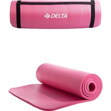 Konfor Zemin 15 mm Taşıma Askılı Pilates Minderi Yoga Matı, Lila, 15 mm