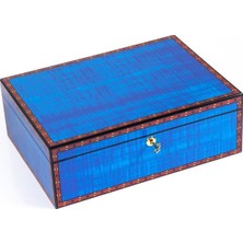 Premium Quality Gracias Mavi Sedir Humidor Puro Kutusu