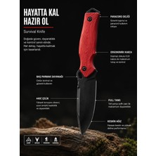 Patika Outdoor Outdoor Kamp ve Hayatta Kalma Bıçağı