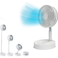 & Cold – Uzatılabilir Mini Vantilatör, Pilli, Güçlü USB Vantilatör, 10 Saat Çalışma Süre