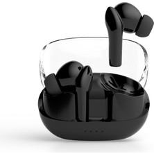 Polosmart FS100 Bluetooth 5.3 Kablosuz Kulak Içi Kulaklık Dokunmatik Mikrofonlu Siyah