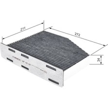 Bosch Bch 1987432597 Polen Filtresi