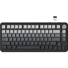 Shark X85PRO 75% Kablosuz Mekanik Klavye – Tft Ekran, Gasket Yapı, Rgb Işıklandırma, Hot-Swap,