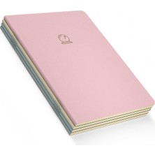 Notebooks Series, Çizgisiz, 4 Defter, 48 Sayfa, 10.5X14CM