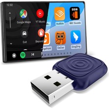 Ultra iPhone ve Android Için Kablosuz Adaptör Kablolu Carplay ve Android Auto'ya Kablosuz Dönüş