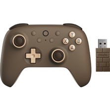 8bitdo Ultimate 2c 2.4g Kablosuz Kumanda, Windows Pc ve Android Için, Hall Efektli Joystickler ve H