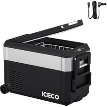 JP40PRO 12/24VOLT 37 Litre Tekerlekli Outdoor Kompresörlü Oto Buzdolabı/dondurucu