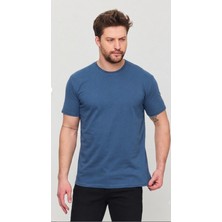 3A Moda Büyük Beden Erkek Pamuklu T-Shirt