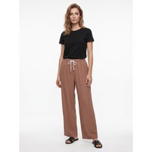 Ekol Beli Lastikli Bol Paça Pantolon 26YEKL01604