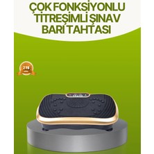 Alkasaz Titreşimli Egzersiz Platformu Evde Fitness ve Kas Güçlendirme