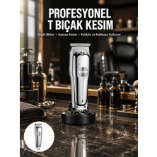 Alkasaz Saç Sakal Kesme Makinesi Lazer Epilasyon Öncesi Kısaltma Makinesi