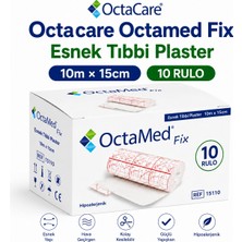 Octacare Octamed Fix Esnek Tıbbi Plaster 10M×15CM (10 Rulo)