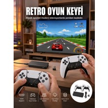Alkasaz Taşınabilir Retro Oyun Çubuğu Kablosuz Oyun Kolu Seti Yeni Nesil