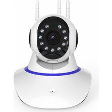Uninet Wifi Akıllı Ev Kamerası – Uzaktan Izleme, Gece Görüşü ve Sesli Iletişim 355 Derece Döner Özellikli Ptz Kamera
