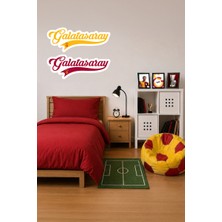 Galatasaray Duvar Sticker El Yazı 90 cm - Lisanslı Orijinal