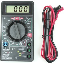 Marxlow DT-830D Dijital Ölçü Aleti Multimetre ( Siyah Renk )