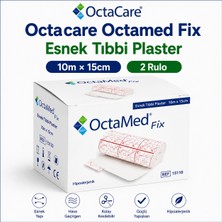 Octacare Octamed Fix Esnek Tıbbi Plaster 10M×15CM (2 Rulo)