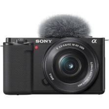 ZV-E10L Aps-C 16-50 mm F/3.5-5.6 Power Zoom Aynasız Değiştirilebilir Lensli Vlog Kamera Kiti (Vlo
