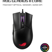 Gladius Iı Core 6200DPI 6 Tuş Optik Rgb Kablolu Gaming (Oyuncu) Mouse