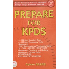 Kişisel Yayınlar Prepare For Kpds Ayhan Sezer ! 2.elkitaptır