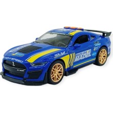 Alkasaz Spor Araba GT-500 Sürtmeli Işıklı Sesli Lacivert Plastik 18CM