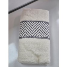 Şıkel Purry Cotton %100 Pamuk El Yüz Havlusu Beyaz 50*90 Bymn