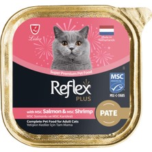 Pate Somonlu ve Karidesli Kedi Konservesi 85 gr
