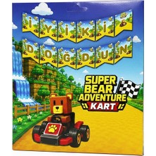Parti Show Super Bear Adventure Iyi Ki Doğdun Banner 180 cm
