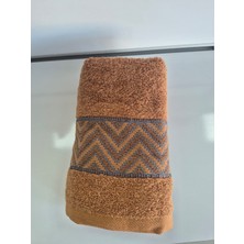 Şıkel Purry Cotton %100 Pamuk El Yüz Havlusu Kiremit 50*90 Bymn