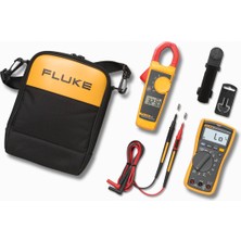 Fluke 117/323 Elektrikçi Kombo Kiti, Dijital Multimetre ve Pens Ampermetre
