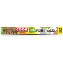 Eko Doğal Kesilmiş Pişirme Kağıdı, 32 Yaprak
