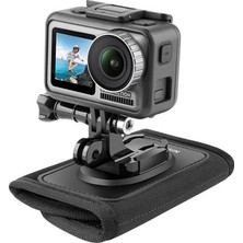 Strap Mount – Telesin GP-BPM-003 Gopro, Djı Osmo Action, INSTA360 ile Uyumlu Aksiyon Kamera Sırt