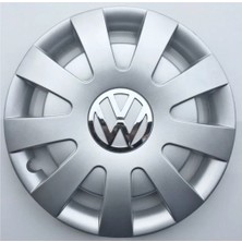 Empressco Volkswagen Crafter 16'' Inç Jant Kapağı 4 Adet Kırılmaz Esnek - Amblem Hediyeli