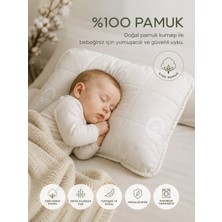 Viscolog %100 Organik Pamuk Bebek Uyku Yastığı Tela Çantalı (35X45CM)