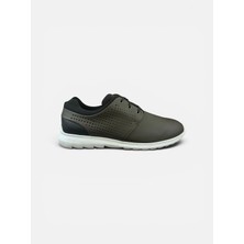 Ermenegildo Zegna Zegne Yeşil Kalın Taban Erkek Sneakers