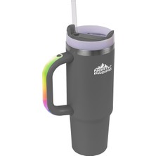 North Pacific LED Işıklı Pipetli Termos - 900 ml