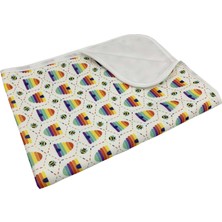 Ecotton Works Bebek Alt Açma Minderi Sıvı Geçirmez Polar Kumaş 50x70 cm Taşınabilir Kullanım