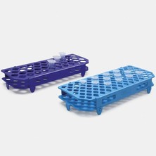 Isolab Mikrotüp Standı - Katlanabilir Mavi - 1.5 & 2.0 ml Tüpler Için