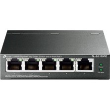 TP-Link Tp-Lınk 5port 65W 4port Poe Gigabit Yönetilebilir Switch TL-SG105PE