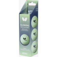 Butterfly Glowing Balls Masa Tenisi Topu (3'lü Paket) - 7011950340