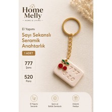 Btm Home 1 Adet Seramik El Yapımı Sayı Sekanslı Anahtarlık , 777 - 520 Şans ve Para Anahtarlığı Henüz Yorum Yazılmamış.