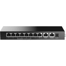 H3C Magic BS210T-HP 8 Port Poe+ 2 Port Uplink 10-100-1000 Mbps 110W Metal Kasa Swich